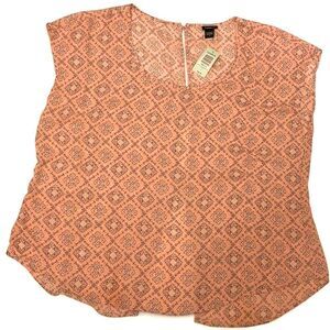 Torrid Women's Cap Sleeve Blouse Fairy Whimsical Plus Size 2x Flowy
